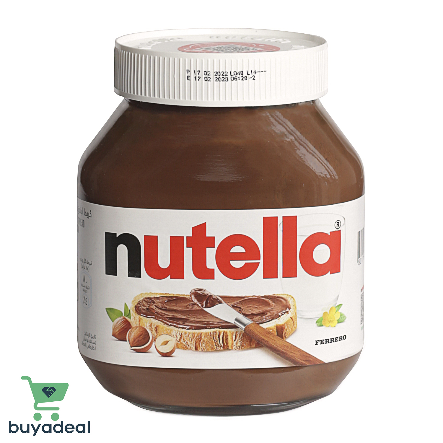 Buyadeal Product Nutella Chocolate Hazelnut Spread - 825 g