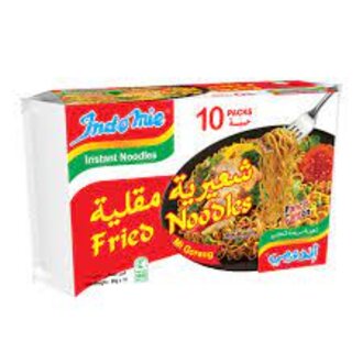 BUYADEAL productIndomie Mi Goreng Instant Stir Fry Noodles, Halal Certified, Original Flavor, 10 Count (Pack of 1)